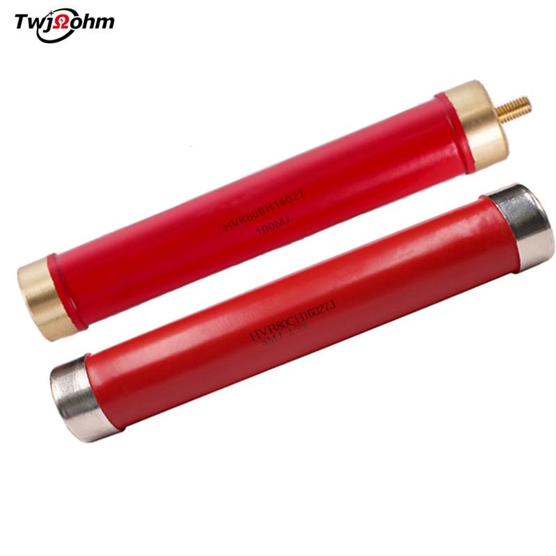 HVR80C/BH厚膜玻璃釉无感高压高频电阻器100W 2M3M5M100M2K200K
