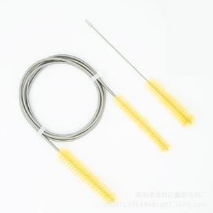 水管内部清洁刷清洗刷洗管子神器弯管刷子软管刷鱼缸弹簧刷加长刷