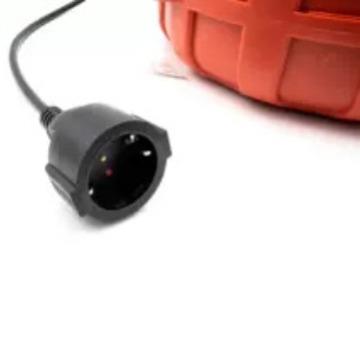 欧洲标自动伸缩电鼓卷管器延长电线卷线盘防水插座汽修卷线器15米