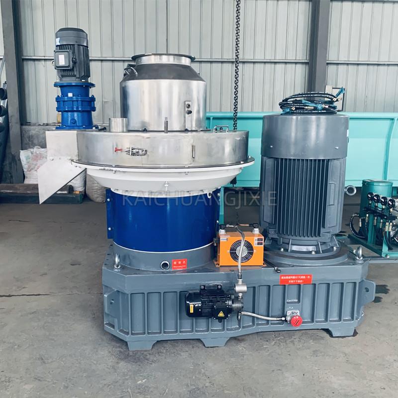 环膜木屑颗粒机物 燃料能源加工生质颗机 式木立屑颗粒制粒粒机