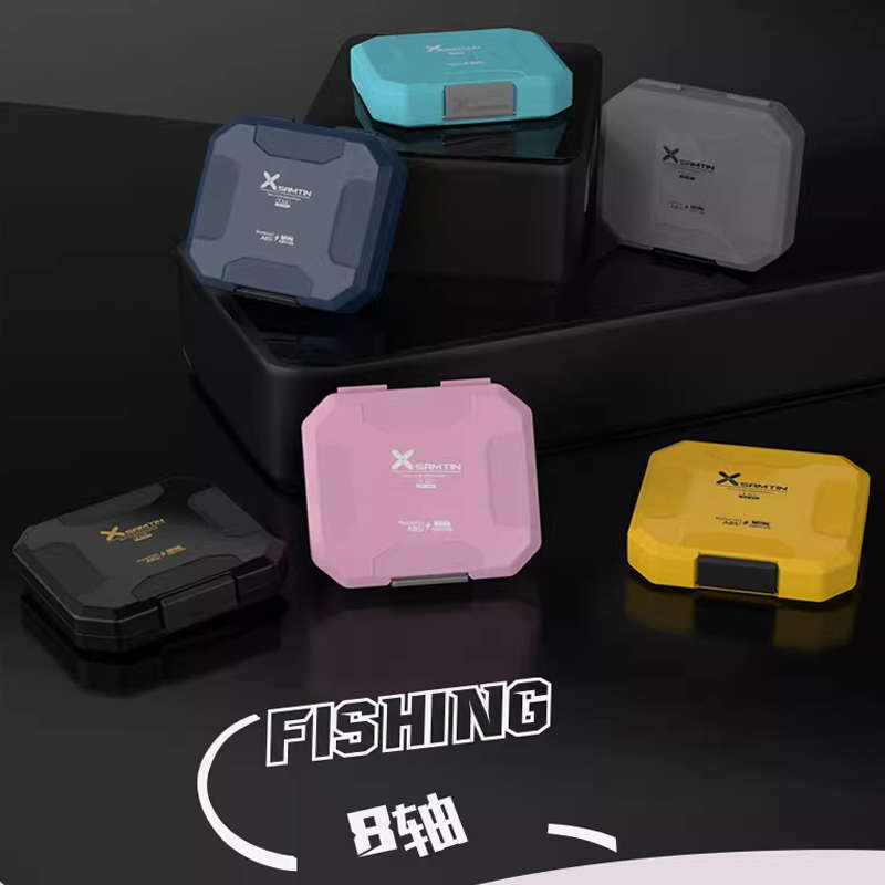 雷臣机械师主线盒大容量钓鱼线组多功能子线盒鱼线轴收纳垂钓用品