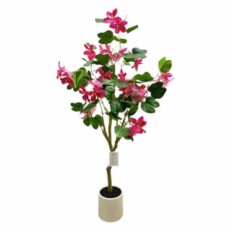 仿真紫荆花树假花树人造大型假树商场户外室内婚礼摆件仿真树盆栽