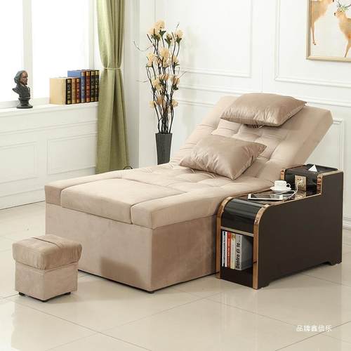 Y足足疗按床电浴动沙发躺摩椅沐足洗脚采耳洗浴中心休息大厅AL100