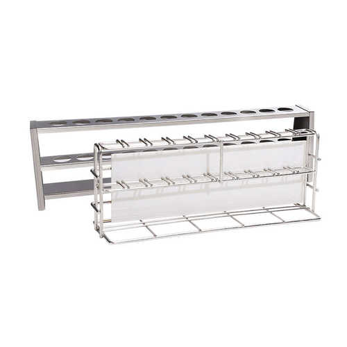 不锈钢比色管架 25ml*12孔 圆孔 比色试管支架 具塞比色管架