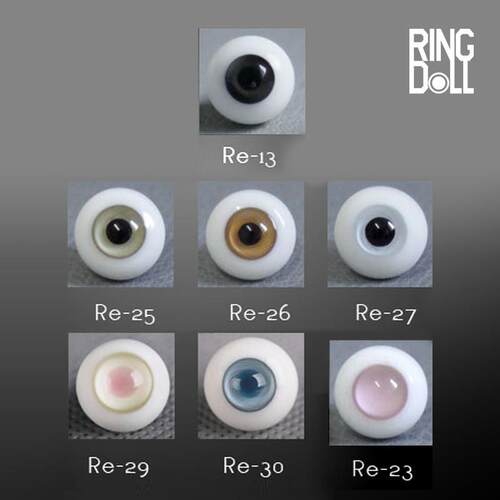 BJD娃娃 SD娃娃 Ringdoll官方配件 A品玻璃眼珠 14 16mm