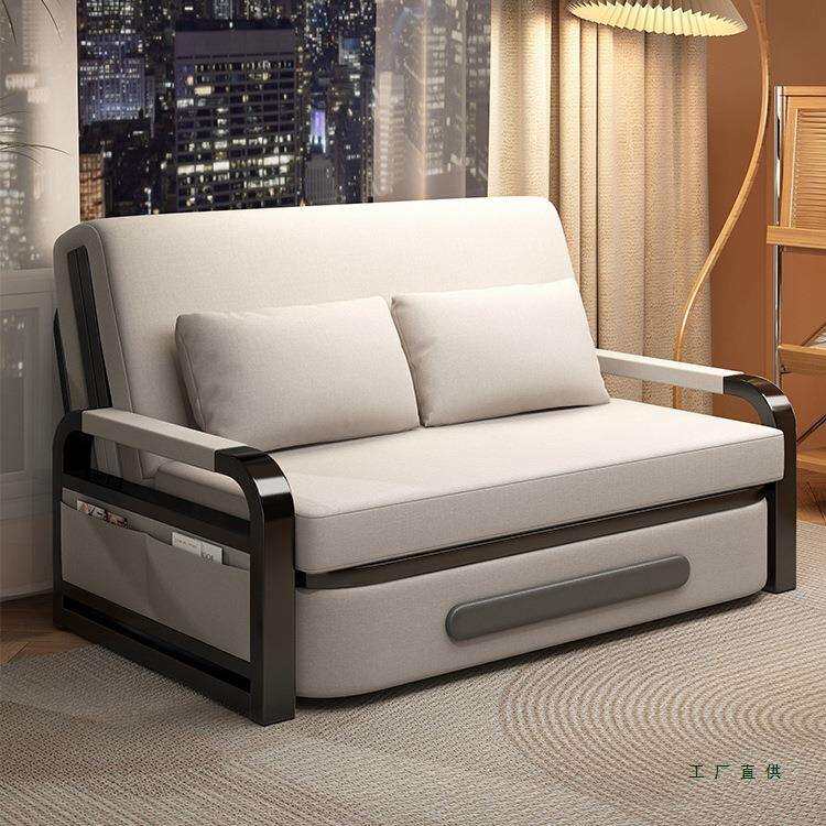 沙发床折叠两用2026新款单人床小户型客厅阳台折叠床多功能伸缩床