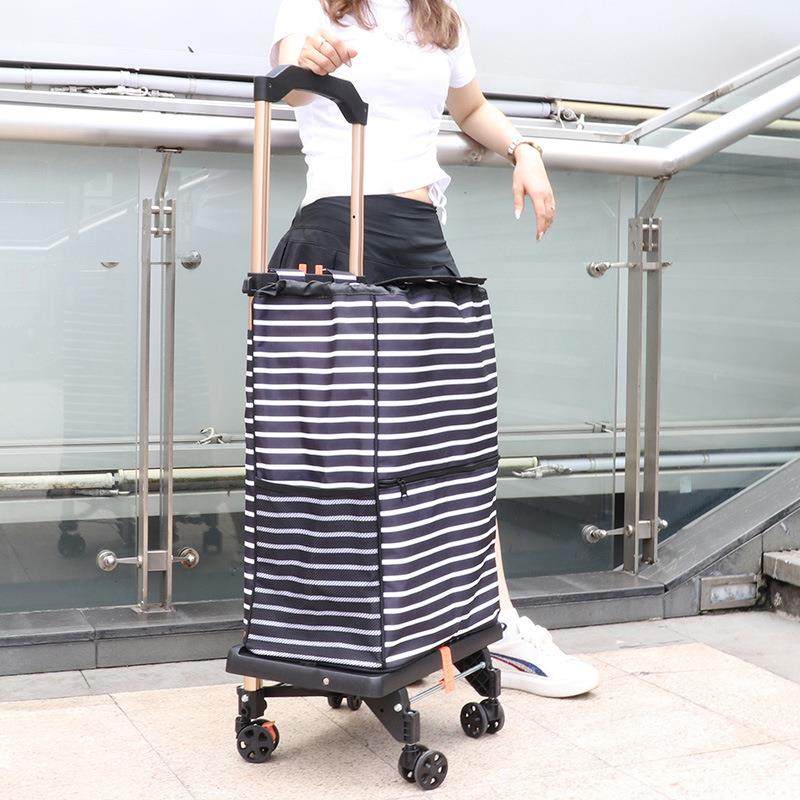 厂家销新品小推YRW车金铝合直小拉车折叠菜车手拉买车购物车 配袋,搬运/仓储/物流设备,高空作业平台/登高车,淘宝优惠券,粉丝福利购,淘宝优惠卷