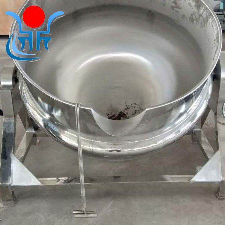 香菇酱炒锅可倾斜式带搅拌夹层锅红油辣椒酱炒锅可倾式夹层锅