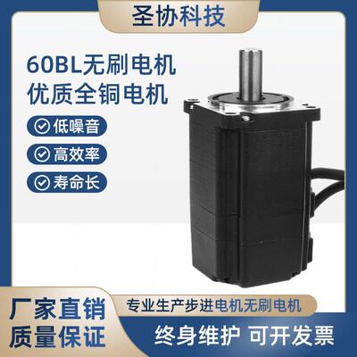 60无刷马达 24V/48V 310v200W3000转自动化纠扁机升降柱