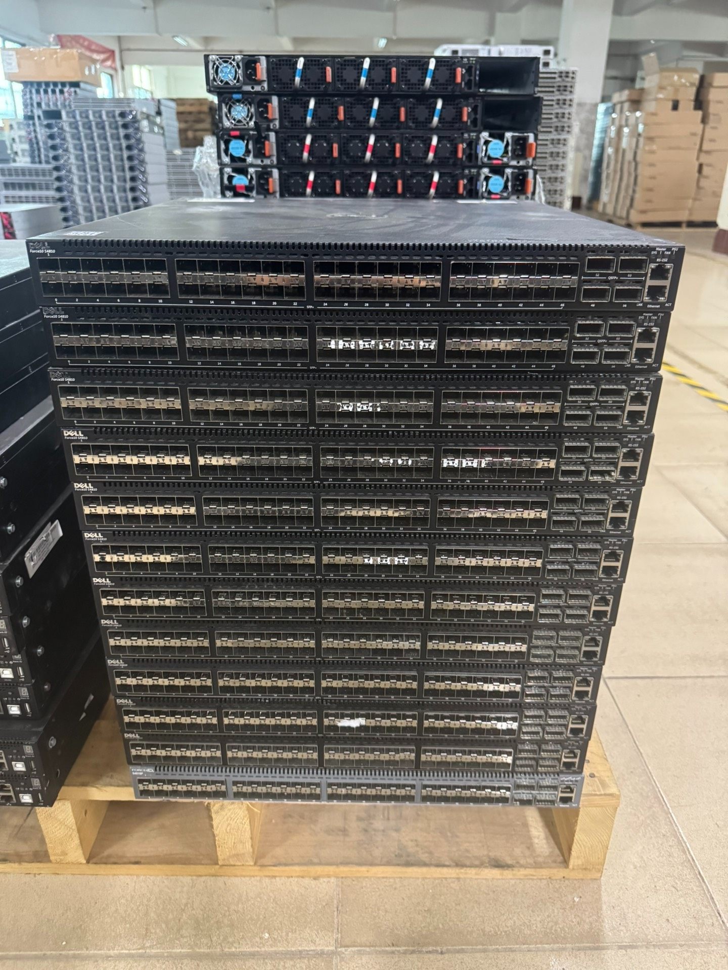 戴尔/dell FORCE10 S4810P 48口万兆 4