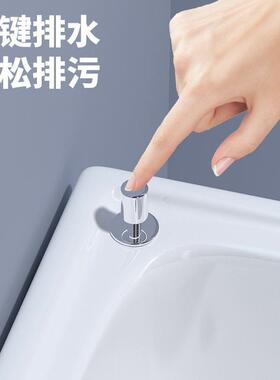 銮匠拖把池阳台陶瓷家用小号庭院洗墩布盆卫生间大号拖布池落地式