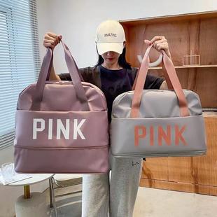 健身包男高级感乒乓球运动包男款大容量旅行包短途出差手提轻便旅