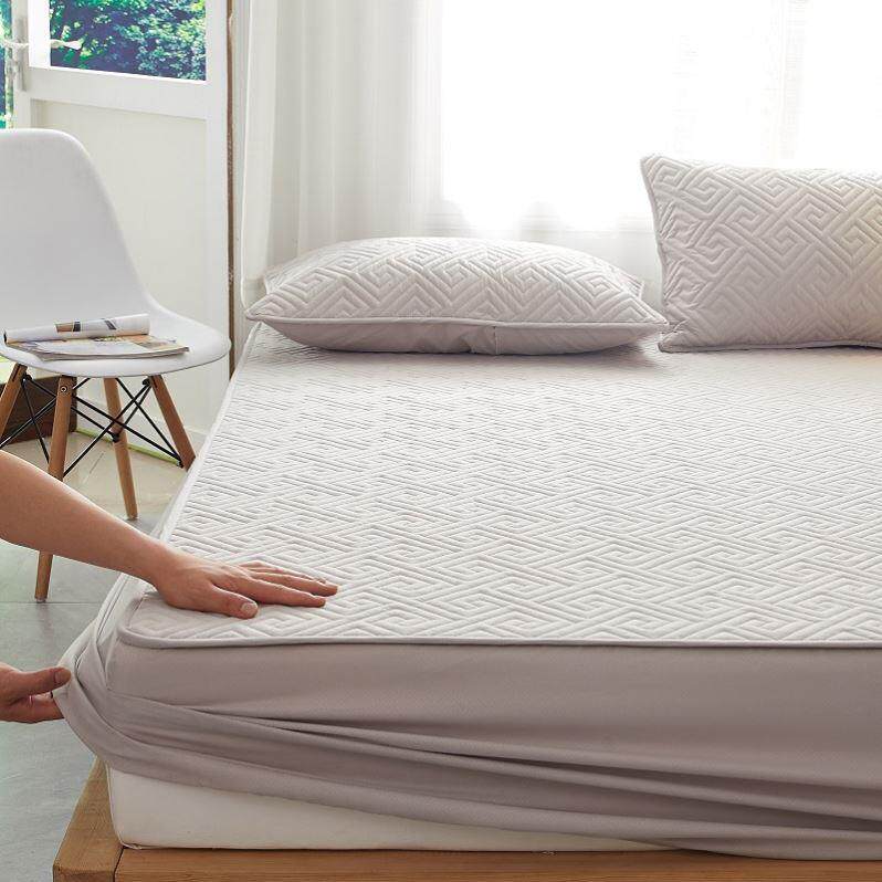 Cotton bed mattress cover bed sheets single bed sheet king