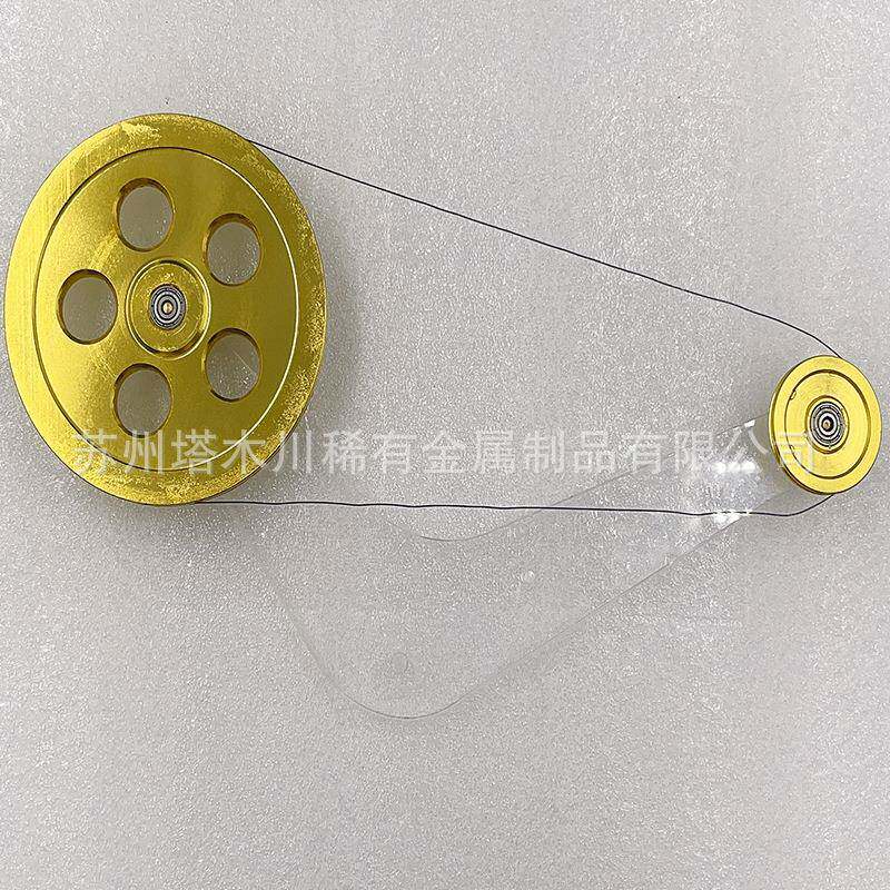 魔力镍钛温控丝发动机热能驱动魔力水车记忆金属发动机加热热能水
