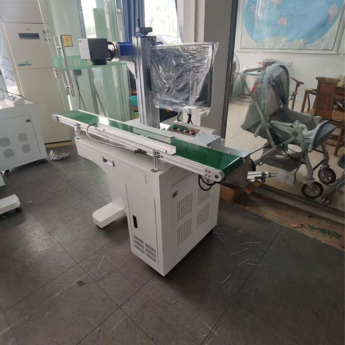 激光雕刻机电脑刻字机pc打印打标机车牌车钥匙扣全自动激光刻印机