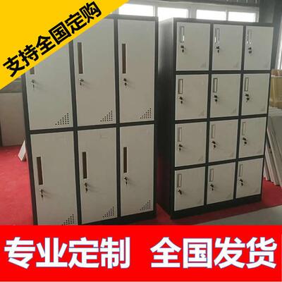 江苏苏州更衣柜员工宿舍实用储物柜2门3门6门9门12门可定铁皮柜子