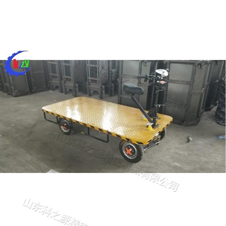 铁路建设平板车 环保电动托运车 电动工具车 四轮电动搬运车