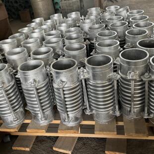 化工管道波纹补偿器04不锈钢防拉位脱8限拉杆UER波纹膨胀节dn03耐