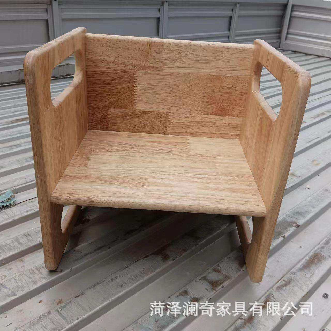 实木儿童凳幼儿园实木桌椅宝宝成长学习板凳多功能增高洗漱凳餐椅