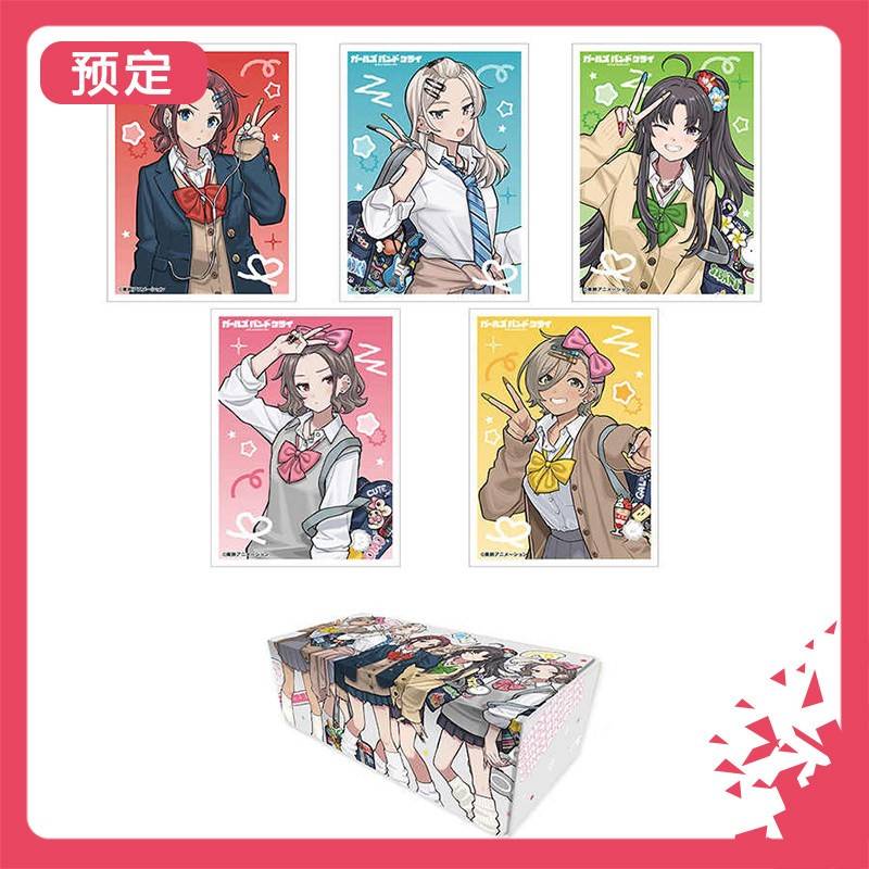 限购5/预售订金 窗帘魂 哭泣少女乐队 平成辣妹 卡套妹套 W02612 - 实物图