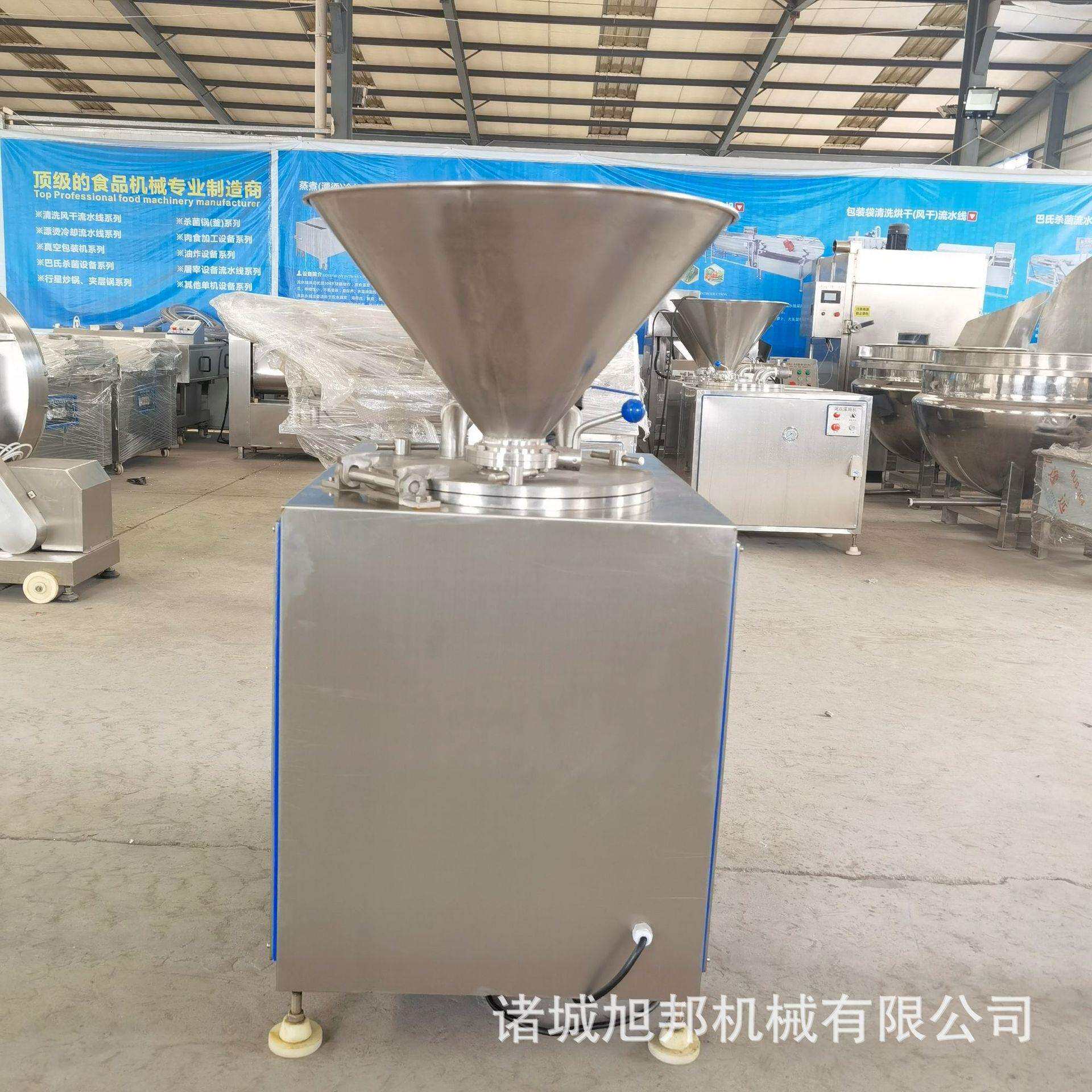 糯米肠灌肠机 香肠肉制品双管加工设备t颗粒肠多功能高速灌肠设备