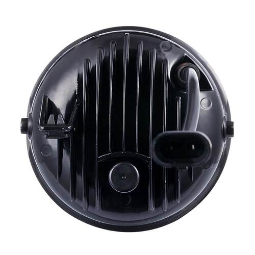 新款 适用福特F150雾灯 LED前杠雾灯 圆形改装防雾灯