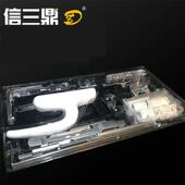 重型断桥中悬窗铰链锌金塑断桥中悬窗页强承重厂钢合家合供应信三