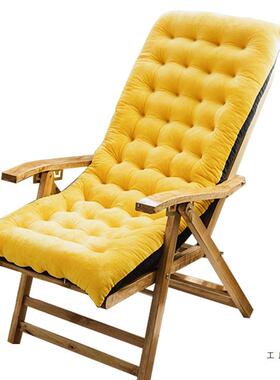 躺坐垫靠背通一体摇椅棉垫子四椅季用季加F5M6JTS6厚秋冬折叠椅子