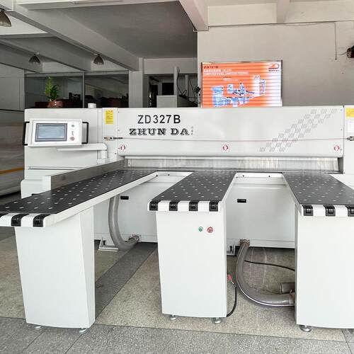 电ZD327B重开料锯裁切木工机械自展板柜木门子板式家具全动数控电