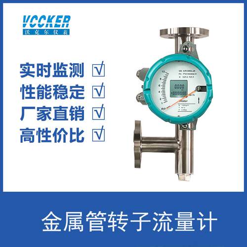 WDZ金属转子流量计DN15-DN150多口径液体/气体/蒸汽流量测量
