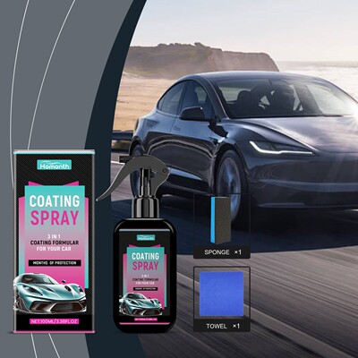 HOMONTH Automotive Coating Spray - Car Paint Protection, Wax