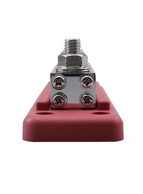 新款房电车艇改装车船路6游00A大电流汇流排直排4路Mcp-4303-10接