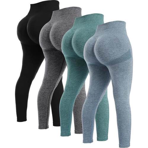 C 85078 Smiley Face Peach Butt Yoga Pants 笑脸蜜桃瑜伽裤