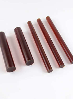 定制厂家加工直供板 聚酰亚胺圆YS20棒 黑棕色pi棒材料加工批发