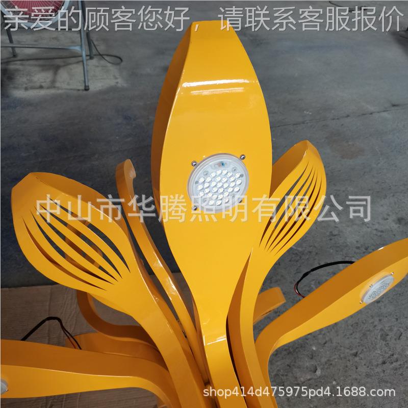 厂兰家定玉制灯景观灯四叉五组合灯花灯市政道路景观火中YNQ华灯