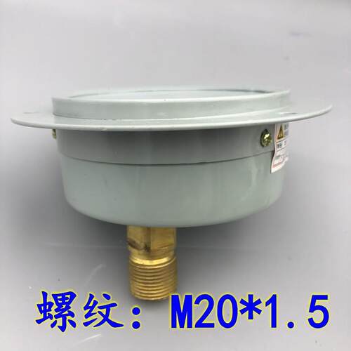 红旗Y-100ZT轴向带边压力表 真空表 气压表水压表0-1 1.6 2.5MPA