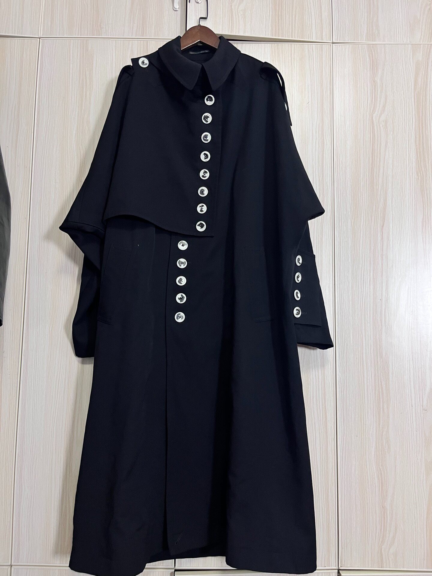 Yohji Yamamoto 19AW Military Coat — back