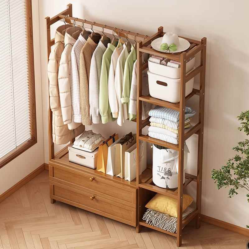 式帽架落衣地立衣卧室家用多功能GJQ挂衣架服简易组装房间进门置