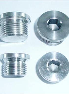 批量供应DIN908内六角圆柱头喉塞除油清洗不锈钢SUS316(A4)