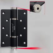 隐形门合页子母免开槽液压缓冲闭门器自动关门回弹簧闭门铰炼