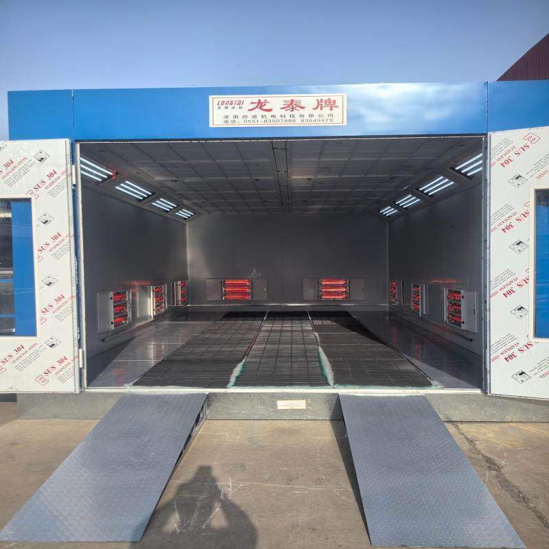 喷006塑装涂设备烤漆房高温烤漆房汽车标烤型喷漆房准家具喷漆房