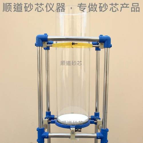 大型层析柱玻璃10-400mm色层分析柱具砂芯球磨四氟活塞工业层析柱