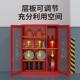 微型防站消防柜防器材全套装 建筑工消地柜灭资火箱展示物工微型消