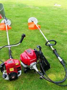 四冲程汽油稻机小草型割机 侧挂小AL-65524麦水收割机 背负式果园