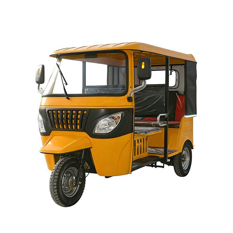 燃油摩托车三轮车出口嘟嘟车tuktuk外贸非洲电动观光拉客出租车