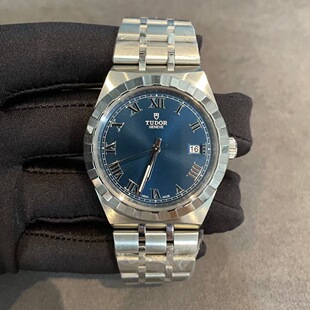 99新未使用 38mm帝舵皇家系列蓝盘M28500-0005自动机械男表正品