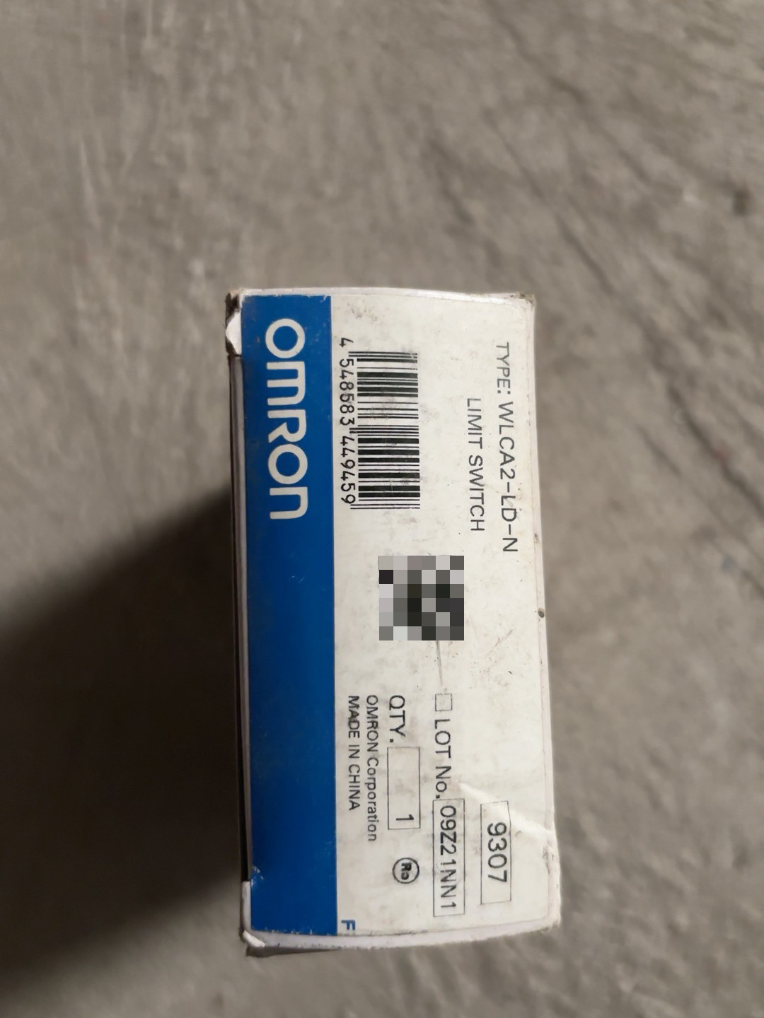 全新欧姆龙WLRCA2行程开关