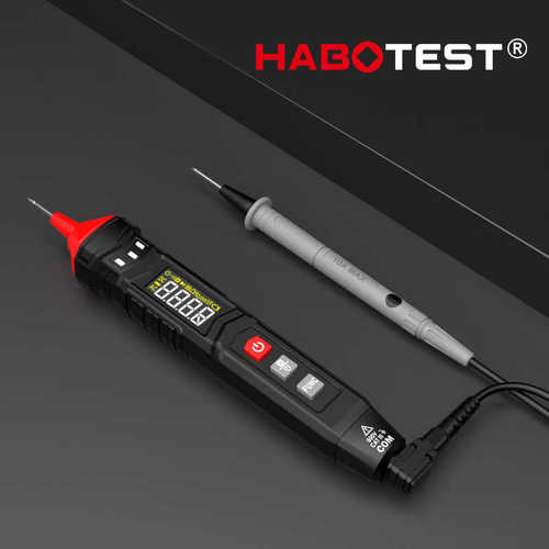 防ht121自动烧万用表量程智能工厂笔形华便携博供数字高精度小型