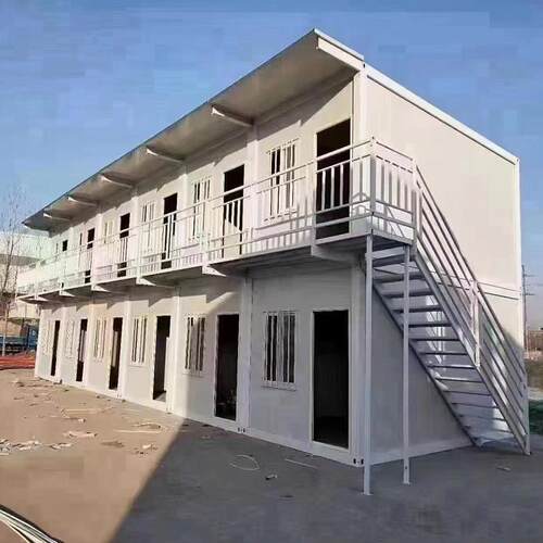 活动房固定厂家供应住人集装箱房 岩棉彩钢板工地住人房现货 现货