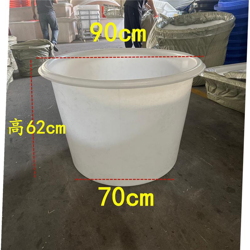 塑料水桶牛筋料100升圆桶150升矮桶200升鱼桶虾桶家用食品级加厚